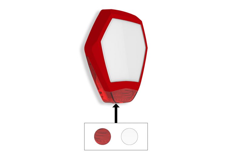 Opções de moldura vermelha Odyssey X3